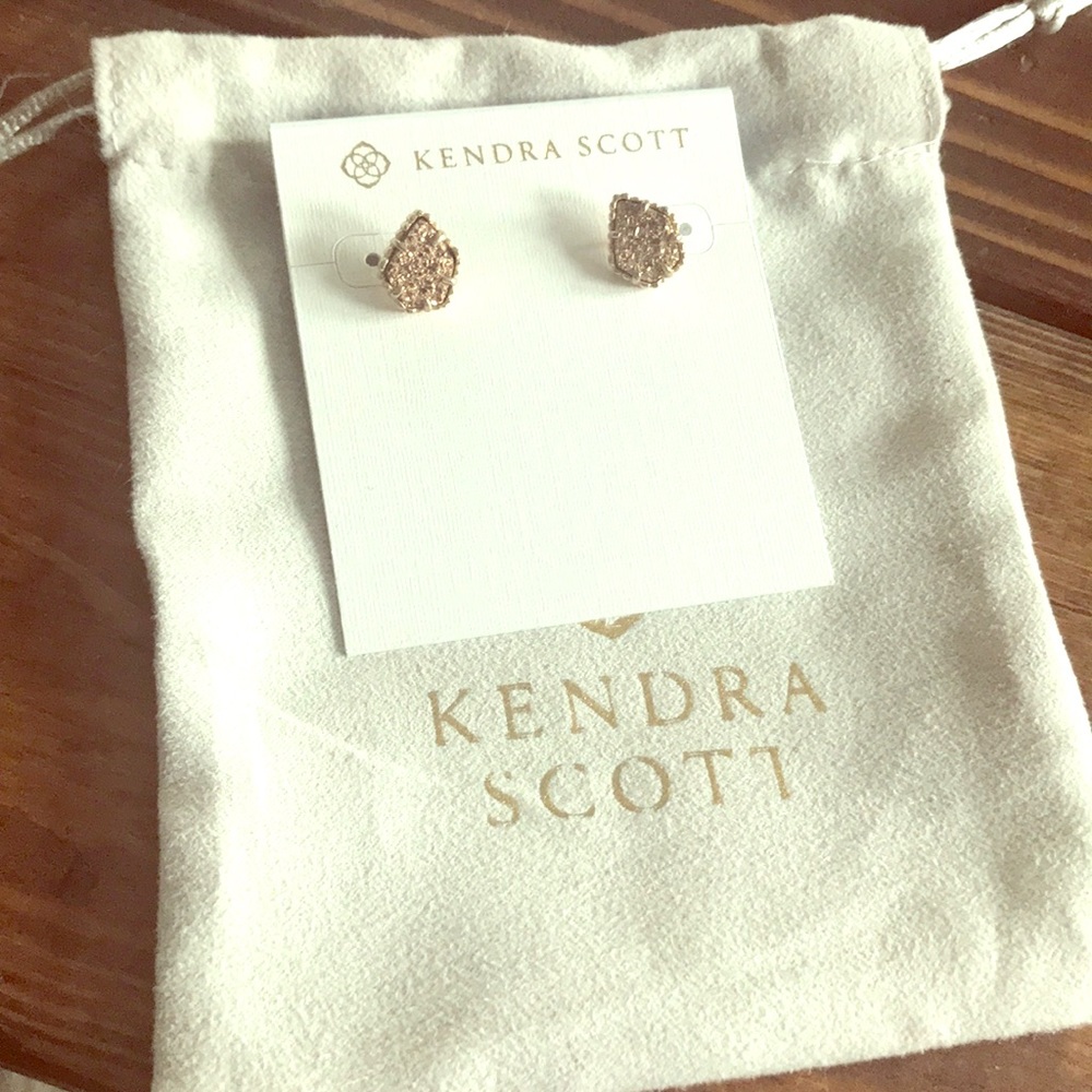 Kendra Scott Tessa drusy stud earrings